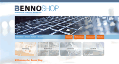 Desktop Screenshot of bennoshop.ch